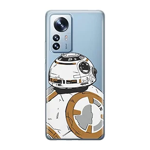 Etui BB 8 009 Star Wars Nadruk częściowy Przeźroczysty Producent: Xiaomi, Model: 12 / 12X - Etui i futerały do telefonów - miniaturka - grafika 1