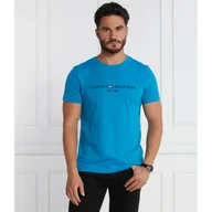 Koszulki męskie - Tommy Hilfiger T-shirt | Regular Fit - miniaturka - grafika 1