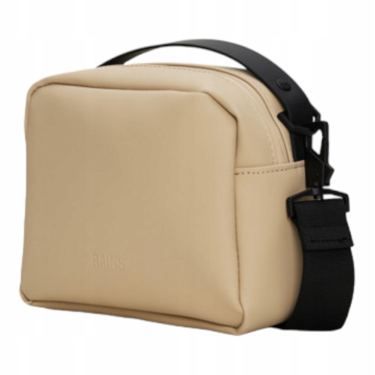 Rains torebka box bag w3 beżowa