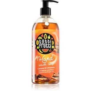 Farmona Tutti Frutti Caramel & Cinnamon mydło w płynie do rąk 500 ml - Mydła - miniaturka - grafika 1