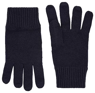 Rękawiczki - Tommy Hilfiger Essential Flag Knitted Gloves Rękawiczki Mężczyźni, Space Blue, rozmiar uniwersalny - grafika 1