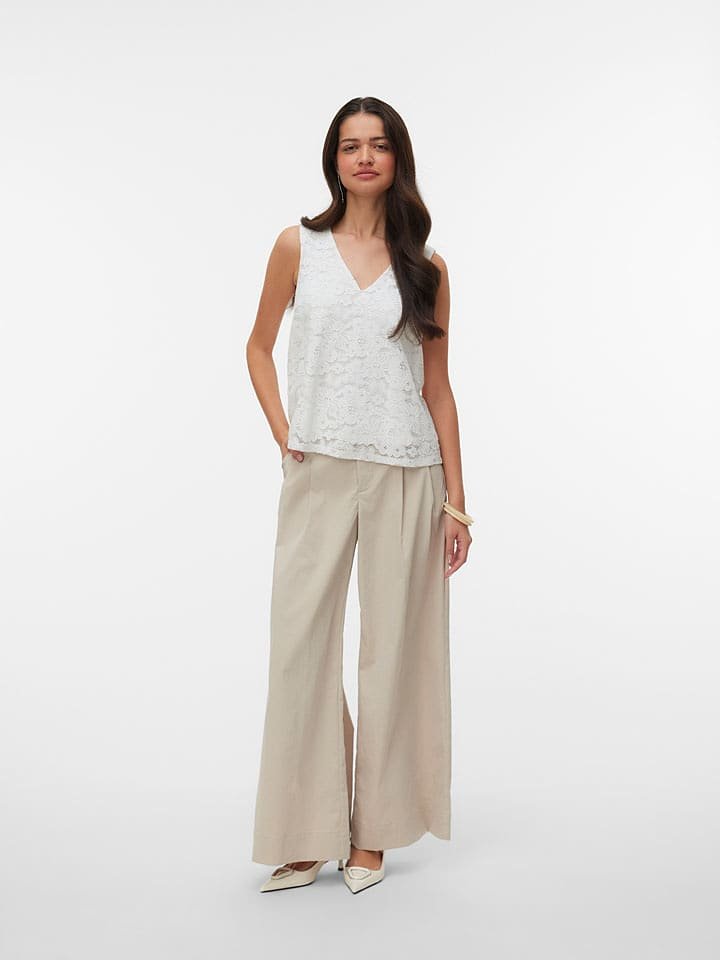 Vero Moda Bluzka w kolorze białym