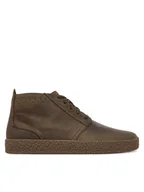 Botki męskie - Clarks Trzewiki Streethill Mid 26183414 Khaki - miniaturka - grafika 1