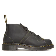 Botki męskie - Trapery Dr. Martens Church Monkey Boot DM41089001 Czarny - miniaturka - grafika 1