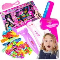 Gry planszowe - Zestaw Do Włosów Koraliki + Maszynka Do Zaplatania Y225 - miniaturka - grafika 1