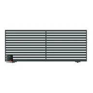 Ogrodzenia - Polbram Brama przesuwna bez przeciwwagi z automatem Lara lewa - miniaturka - grafika 1