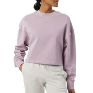 Bluzy sportowe damskie - Bluza New Balance WT23555VSW - fioletowa - miniaturka - grafika 1
