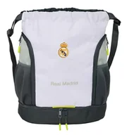 Plecaki - Safta Real Madrid Equiipacion 25/26 plecak, idealny dla dzieci w różnych grupach wiekowych, wygodny i wszechstronny, jakość i wytrzymałość, 34 x 15 x 43 cm, biały, M, swobodny, biały, M, Casual - miniaturka - grafika 1