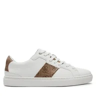 Sneakersy męskie - Sneakersy Guess FMTTOG ELL12 Biały - miniaturka - grafika 1
