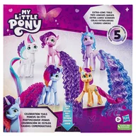 Figurki dla dzieci - MLP MY LITTLE PONY 5 FIGUREK KUCYKÓW CELEBRATION - miniaturka - grafika 1