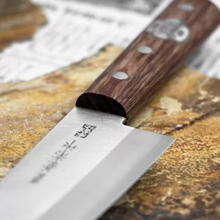 Kanetsune Shirogami #2/SS Nóż Santoku 16,5 cm - Noże kuchenne - miniaturka - grafika 3