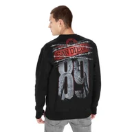 Odzież taktyczna i umundurowanie - Bluza Pit Bull Thug Life - Czarna 3XL - miniaturka - grafika 1
