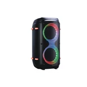 Power audio - Power Audio - Glosnik Bluetooth USB TF FM Karaoke 250 W z TWS Bass Reflex LED Ring - miniaturka - grafika 1