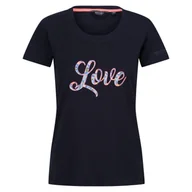 Koszulki sportowe damskie - T-shirt Damski Napisy Filandra VIII - miniaturka - grafika 1