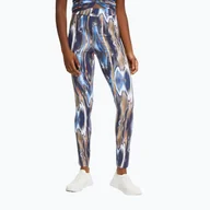 Spodnie sportowe damskie - Legginsy damskie FILA Clamart AOP High Waist - miniaturka - grafika 1