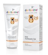 Pasty do zębów - Dentissimo Kids Toothpaste - Pasta dla dzieci 2-6 lat z naturalnym karmelem, 50 ml Pas000205 - miniaturka - grafika 1