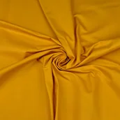 Pasmanteria - Tkanina bawełniana jednokolorowa musztardowa - 58 - miniaturka - grafika 1