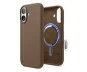Etui i futerały do telefonów - Elago Magsafe Silicon Case do iPhone 17 Brown - miniaturka - grafika 1