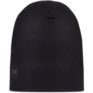 Czapki i chusty sportowe męskie - BUFF czapka ECOSTRETCH BEANIE solid black - miniaturka - grafika 1