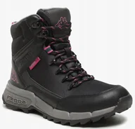 Buty sportowe damskie - Kappa Buty Damskie Trapery Arula Tex Czarne 36 Eu - miniaturka - grafika 1