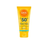 Balsamy i kremy do opalania - Dax Sun emulsja ochronna do twarzy i ciała SPF50 Travel Size 50ml - miniaturka - grafika 1