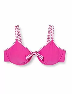 eleMar damskie bikini Top, goździków/biały, 48d, 4 162 06d 4-162-06_076_48D - Stroje kąpielowe - miniaturka - grafika 1