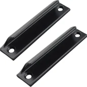 Zawiasy, okucia i inne akcesoria - Uchwyty do drzwi balkonowych przesuwnych, drzwi przesuwnych, szuflad, 2 sztuki, czarne - miniaturka - grafika 1