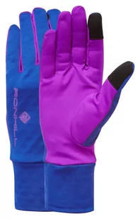RONHILL Rękawiczki biegowe PRISM GLOVE cobalt/thistle - Rękawiczki rowerowe - miniaturka - grafika 2