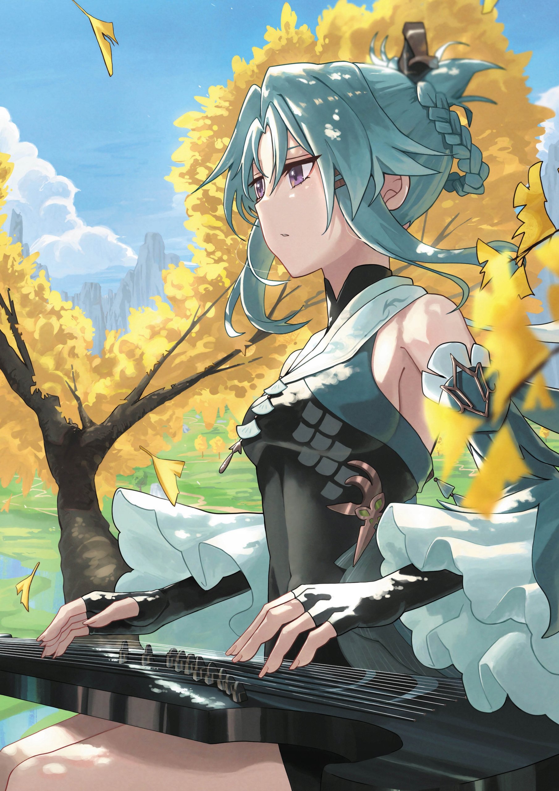 Plakat A1 Genshin Impact Anime Gra Madame Ping