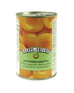 Pasztet i przetwory mięsne - Happy Frucht Morele połówki 410 g - miniaturka - grafika 1