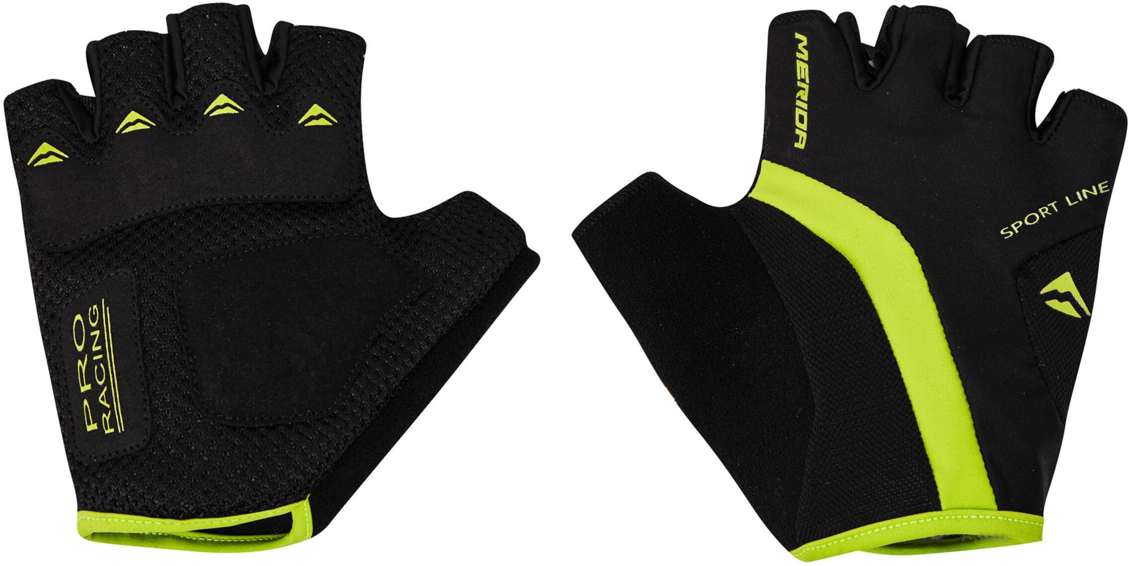 Merida RĘKAWICZKI SPORT LINE krótki palec Rozmiar: M, Wybierz kolor: Black Green