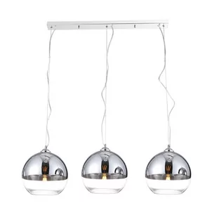 Azzardo Lampa wisząca Silver Ball 3 Line AZ4751 - Lampy sufitowe - miniaturka - grafika 1