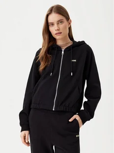 BOSS Bluza C_Emus 50531834 Czarny Regular Fit - Bluzy damskie - miniaturka - grafika 1