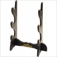 Repliki - broń - DREWNIANY POTRÓJNY STOJAK STOJĄCY LUB WISZĄCY NA MIECZE AG52/3N.01 - miniaturka - grafika 1