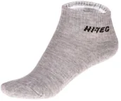 Skarpety termoaktywne - Hi-Tec Skarpety dziecięce QUARRO PACK JR Grey Melange r. 33-35 - miniaturka - grafika 1