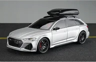 Zabawki zdalnie sterowane - model Audi RS6 C8 1:24 (20cm długości!) otwierane drzwi LED dźwięk - miniaturka - grafika 1
