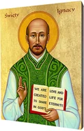 Dewocjonalia - Art Christiana Ikona świętego Ignacego Loyoli ACHI262 - miniaturka - grafika 1