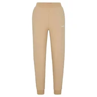 Spodnie damskie - BOSS Damskie spodnie Shuffle Loungewear, Medium Beige265, XXL - miniaturka - grafika 1