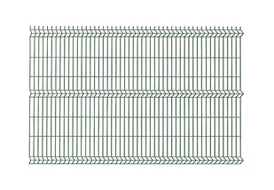 Panel ogrodzeniowy 3D zielony, 172x250 cm, oczko 50x200 mm, drut 4 mm - Ogrodzenia - miniaturka - grafika 1