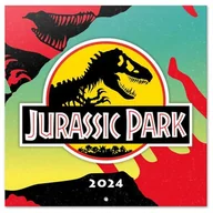 Kalendarze - Jurassic Park - kalendarz 2024 - miniaturka - grafika 1