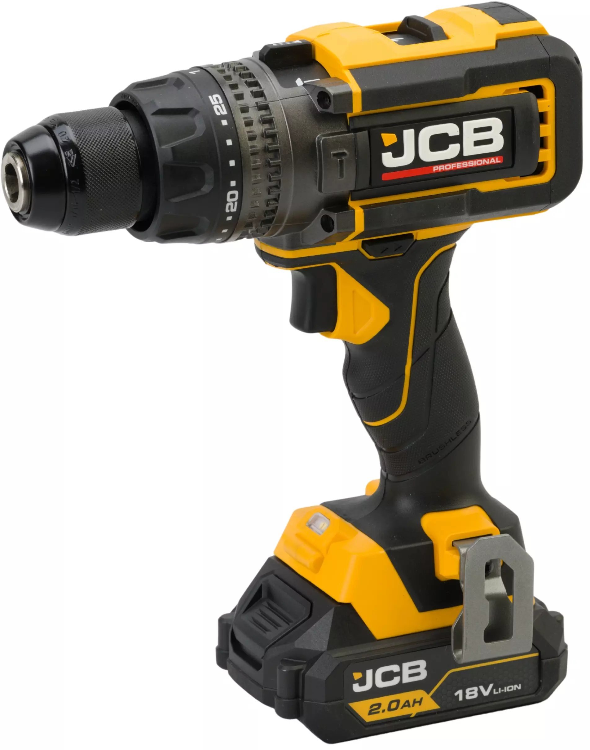 JCB Professional 18V Wiertarko Wkrętarka 160 Nm Z Akumulatorem 2Ah