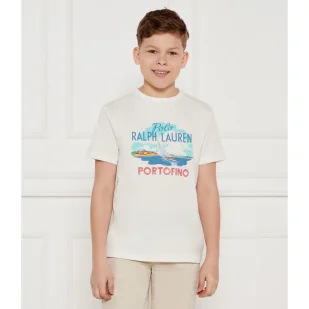 POLO RALPH LAUREN T-shirt Regular Fit - Koszulki dla chłopców - miniaturka - grafika 1
