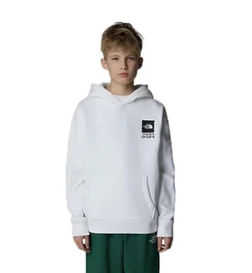 THE NORTH FACE Unisex chłopięca bluza z kapturem z grafiką oversize - Bluzy dla chłopców - miniaturka - grafika 1