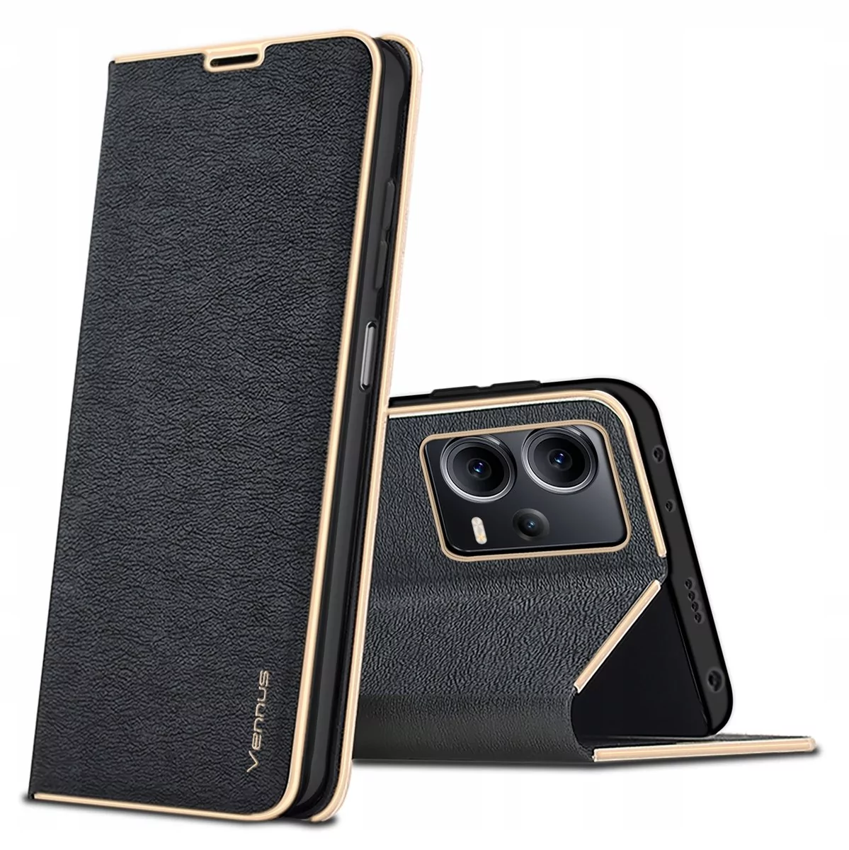 Etui do Xiaomi Redmi Note 12 5G Case Magnet +Szkło