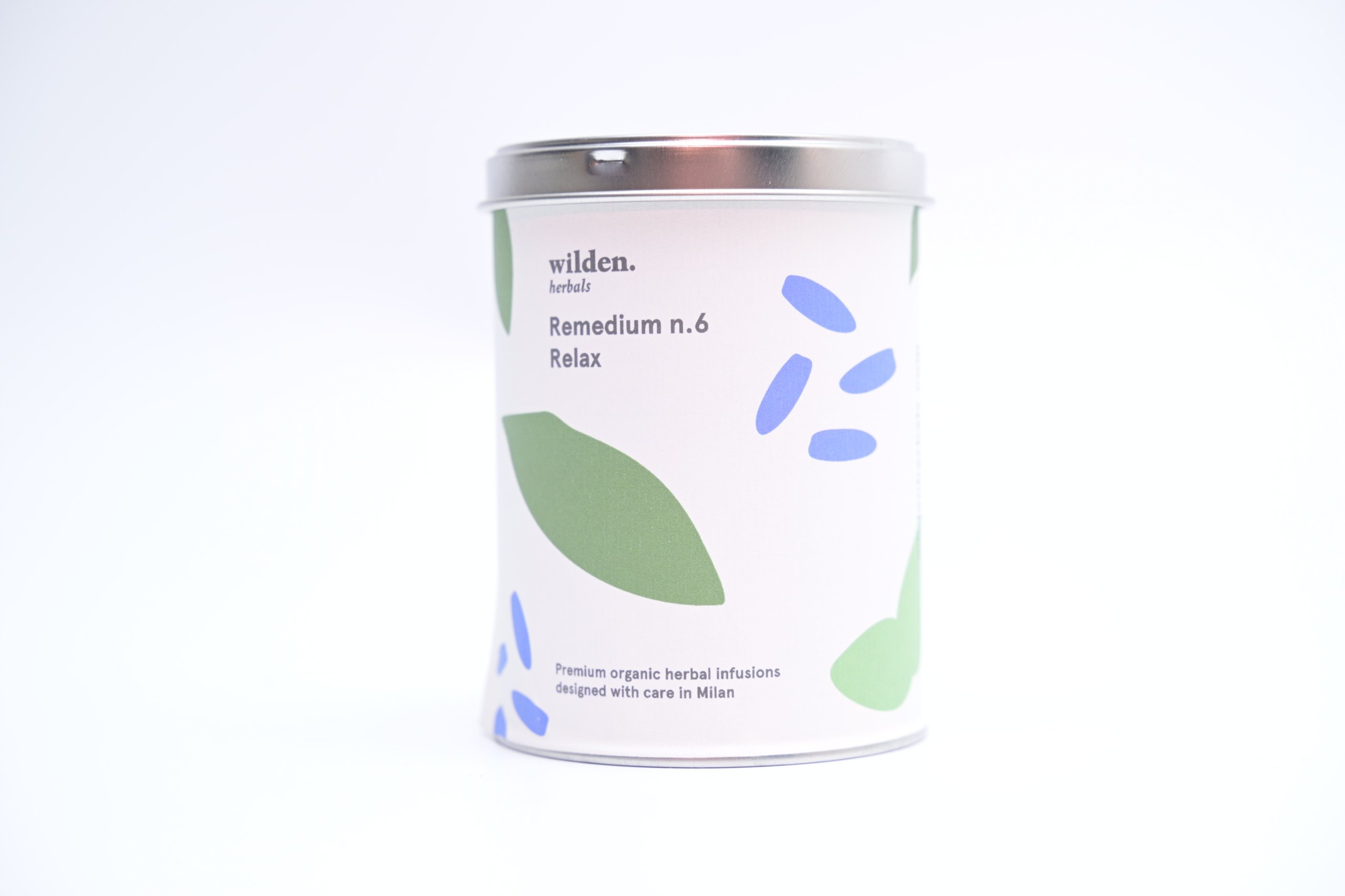 Mieszanka ziołowa Remedium n.6 Relax Wilden Herbals 90g w puszce