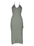 Sukienki - Roxy Sukienka w kolorze khaki - miniaturka - grafika 1