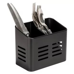 Czarny stojak na sztućce Wenko Black Outdoor Kitchen Baco - Pozostałe akcesoria kuchenne - miniaturka - grafika 1