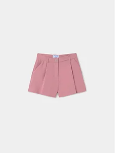 Mayoral Szorty materiałowe 6266 Różowy Regular Fit - Spodenki damskie - miniaturka - grafika 1