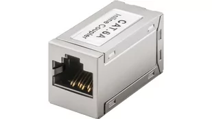 Goobay Adapter przelotka RJ45/RJ45 kat.6A ekranowany 72499 72499 - Wtyczki i adaptery - miniaturka - grafika 2