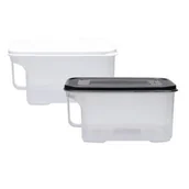 Pojemniki kuchenne - Pojemnik na sypkie z rączką Rukka 1,7 l biały - miniaturka - grafika 1